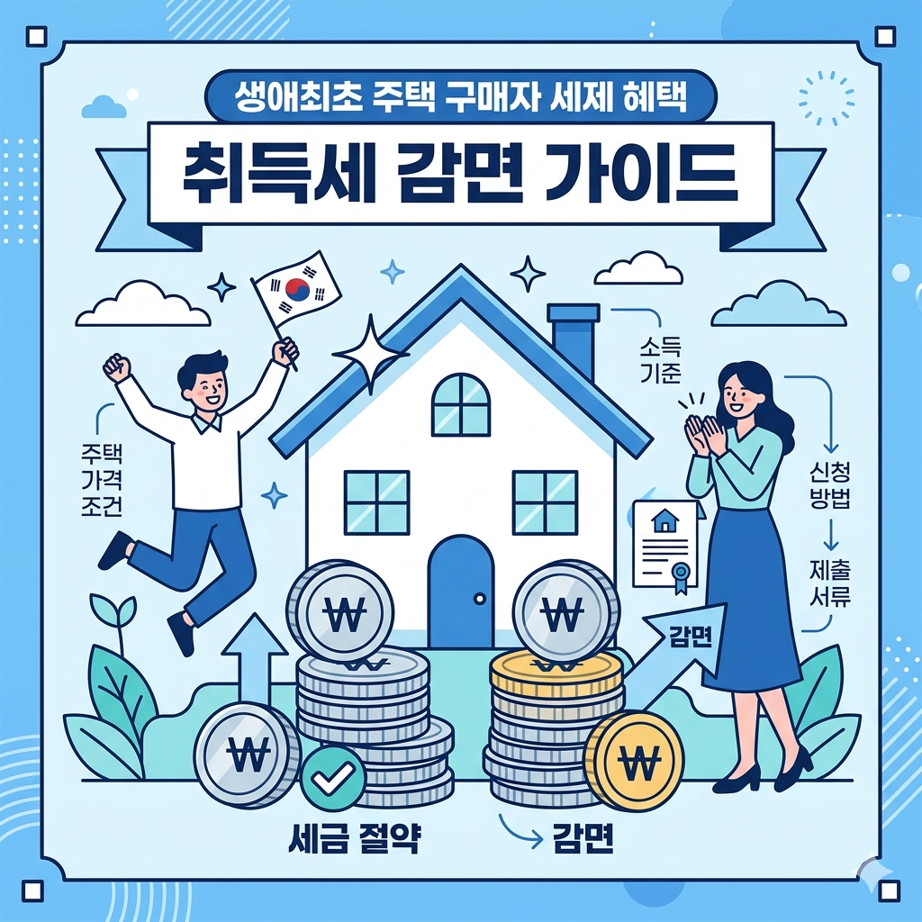 생애최초 취득세 감면