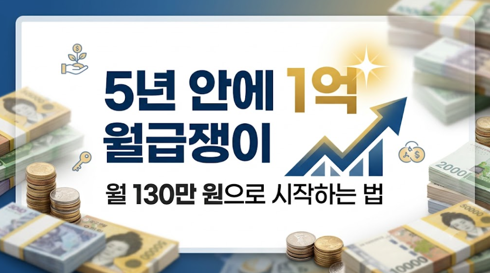 5년 안에 1억 만드는 방법